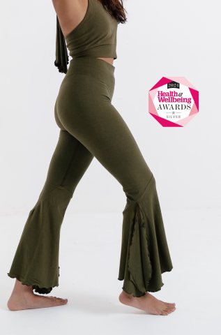 Go with the Flow Leggings- Olive