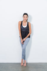 Easy Layer Vest on model outfit
