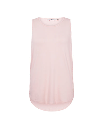 Mindful Vest Dusty Pink front detail