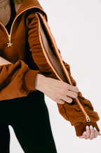 Starlight Sweat - Coffee/Peach