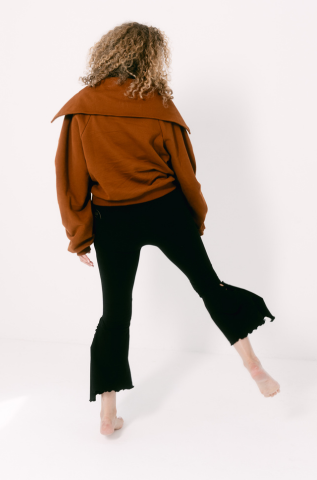 Starlight Sweat - Coffee/Peach