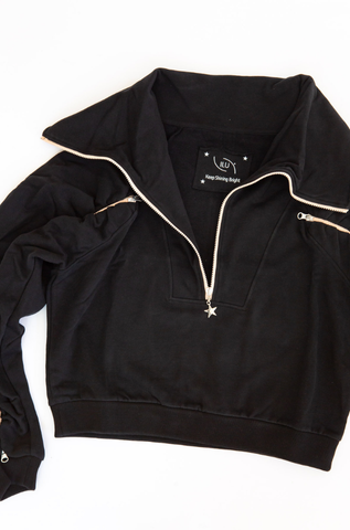 Starlight Sweat - Ebony/Blush