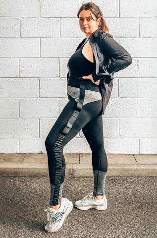 Adaptive Dream Spin Leggings - Grey