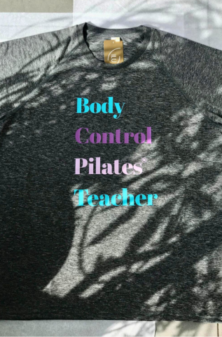 BODY CONTROL PILATES UNISEX T-Shirt Grey/Multi