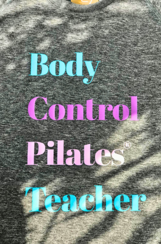 BODY CONTROL PILATES UNISEX T-Shirt Grey/Multi
