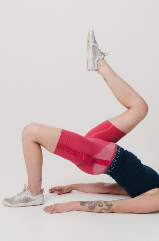 Adaptive Dream Spin Shorts - Ruby Pink