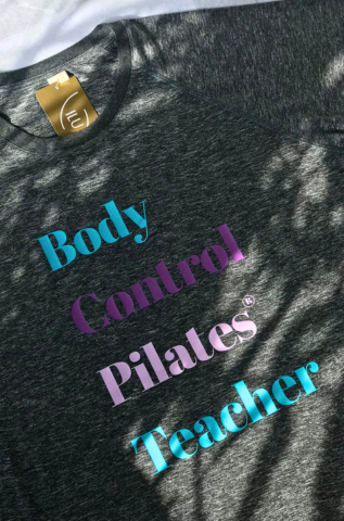 BODY CONTROL PILATES UNISEX T-Shirt Grey/Multi