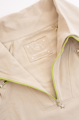 Starlight Sweat - Stone/Lime