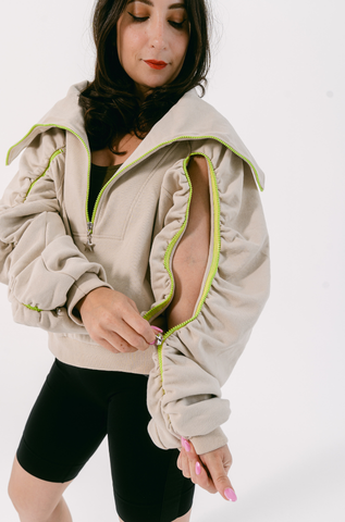 Starlight Sweat - Stone/Lime