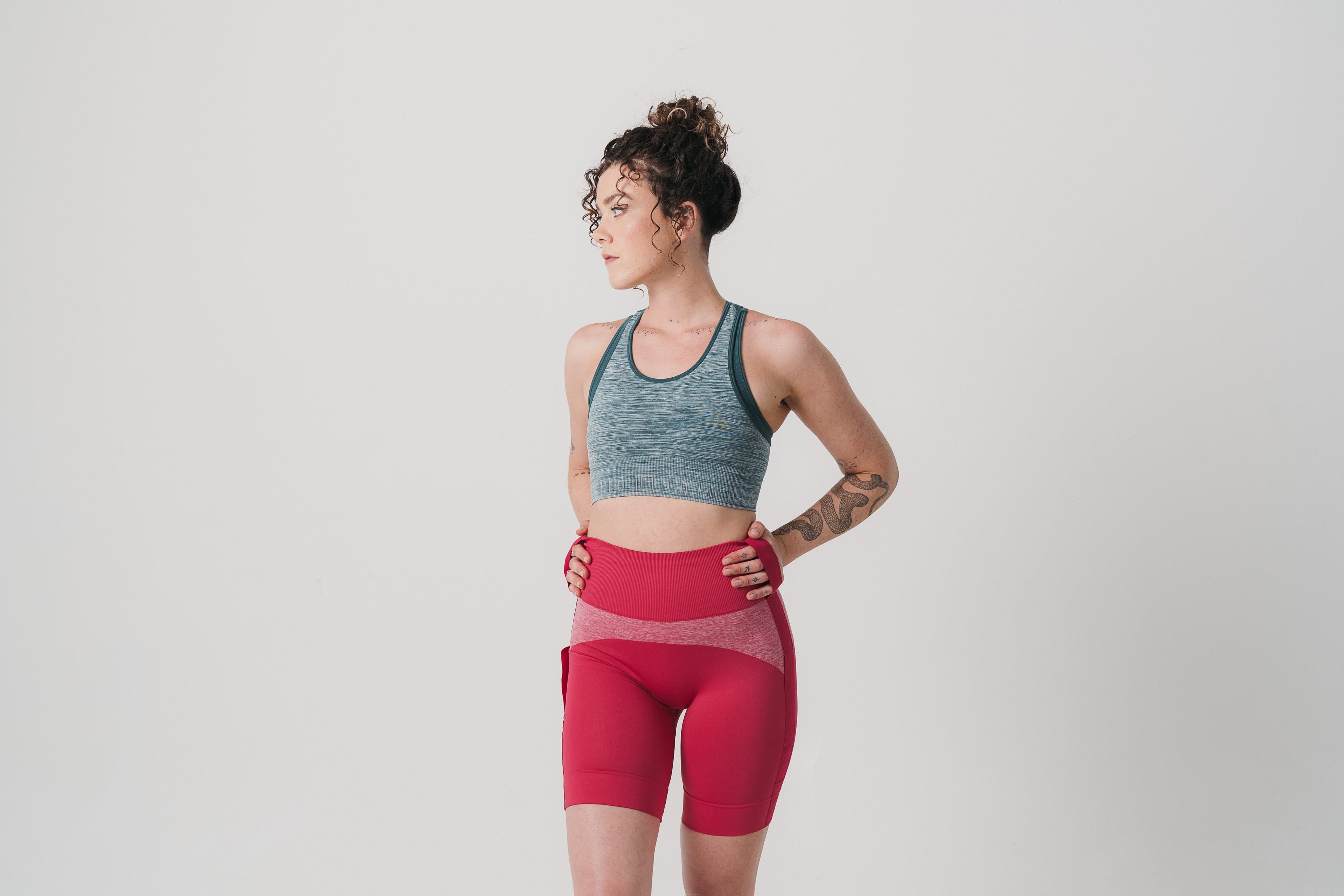 Adaptive Dream Spin Shorts - Ruby Pink