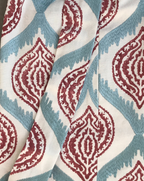 Modern designer print yoga mat bag detail