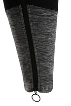 Close up cut out image of adaptive feature lower inner leg easy puller zip