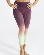 model wearing Sunrise Capri Leggings 